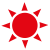 Red LED flashing
